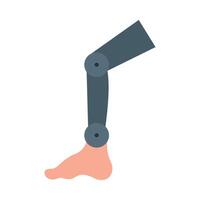 Prosthetic Icon Design vector