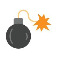 Bomb Icon Design vector