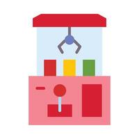 Claw Machine Icon Design vector