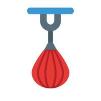 Punching Ball Icon Design vector