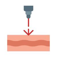 Laser Icon Design vector