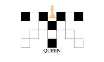 positions and moves of chess pieces, in a game of chess vector