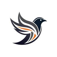 bird icon logo illustration vector