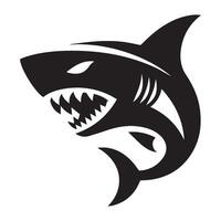 Shark logo design vector