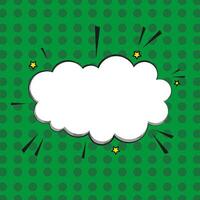 background with bubble chat vector