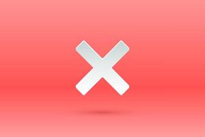 No sign. Paper speech bubble, cloud talk and message vector
