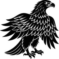 Eagle Silhouette illustration design vector