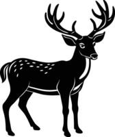 Deer Silhouette illustration design vector