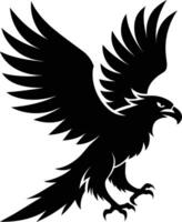 Eagle Silhouette illustration design vector