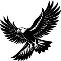 Eagle Silhouette illustration design vector