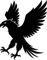 Eagle Silhouette illustration design vector