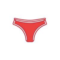 pantie women logo vector