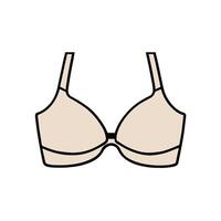 Bra icon simple logo vector