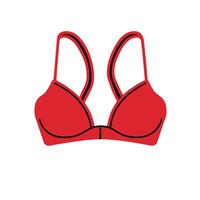 Bra icon simple logo vector