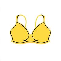 Bra icon simple logo vector