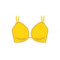 Bra icon simple logo vector