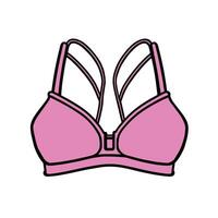 Bra icon simple logo vector