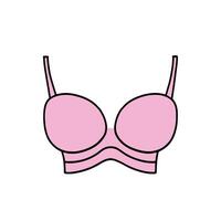 Bra icon simple logo vector