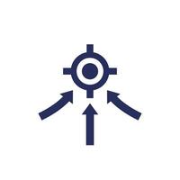 tactic icon on white, vector