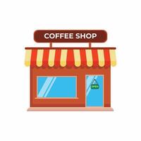 coffee shop icon vector