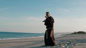 la défense bats toi technique de une franciscain moine video