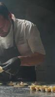 The Hard Work Of A Chef At Night video