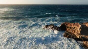 the movement of the crashing waves video