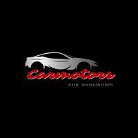 a logo for car motors vector