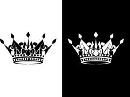 crown illustration in graffiti style vector