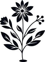 Floral Background with butterfly element for design vector