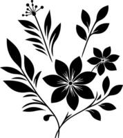 Floral Background with butterfly element for design vector