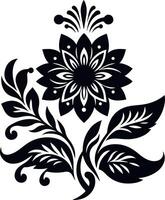 Floral Background with butterfly element for design vector
