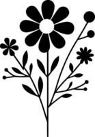 Floral Background with butterfly element for design vector