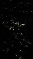 Aerial Vertical Footage of Illuminated Leighton Buzzard Town of England During Night. England United Kingdom, March 29th, 2024 video