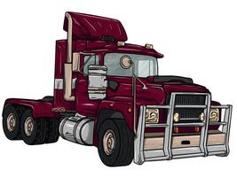 Illustration of truck vector