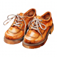 School Shoes Illustration png