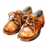 School Shoes Illustration png