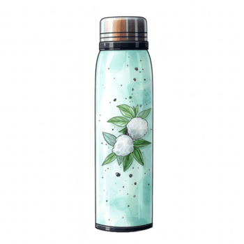 garrafa térmica clipart ilustração png