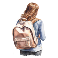 Back To School Illustration png