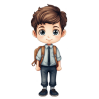 Male Student Illustration png