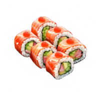 Sushi clipart ilustração png