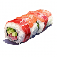 Sushi clipart ilustração png