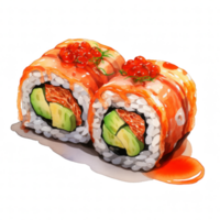 sushi ClipArt illustration png