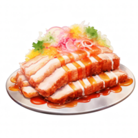 tonkatsu clip art illustratie png