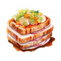 Tonkatsu Clip Art Illustration png