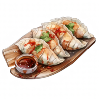 Gyoza Clipart Illustration png