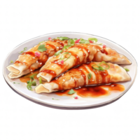 Gyoza Clipart Illustration png