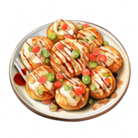 takoyaki clip art illustratie png