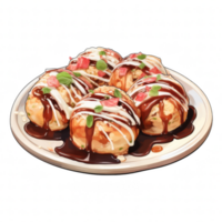 takoyaki clip art illustratie png