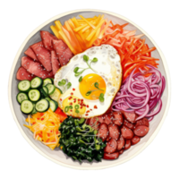 Bibimbap clipart illustration png